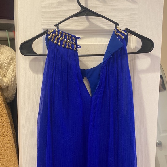 Nordstrom beautiful blue flowy dress - Picture 4 of 5